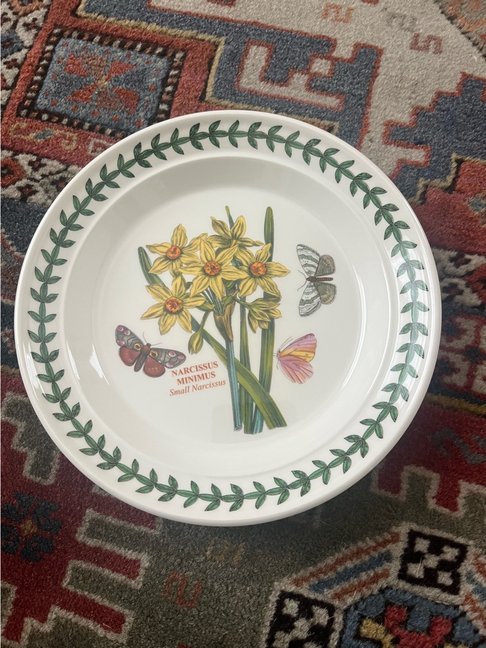 Portmeirion Botanic Garden Narcissus Minimus Small Narcissus bread side plate